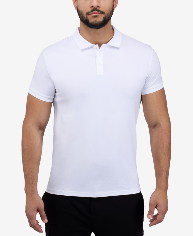Men's XRAY Short Sleeve New Rib Polo