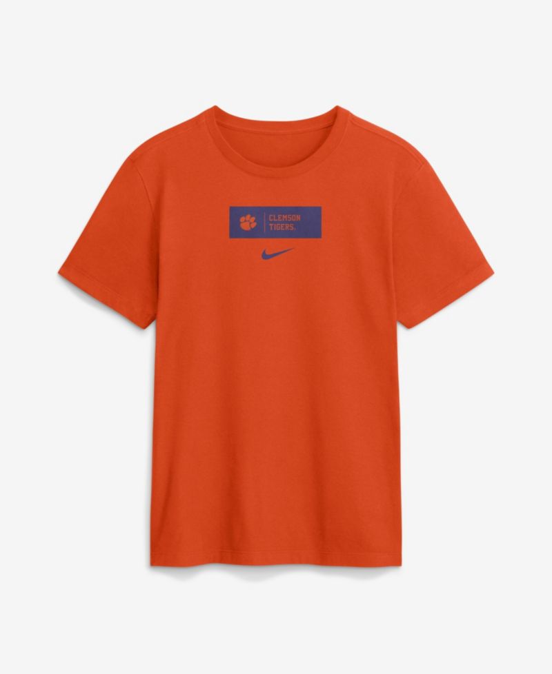 Men's Orange Clemson Tigers Primetime Crew T-Shirt