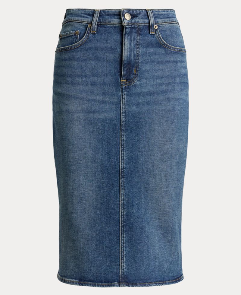 Women's Denim Pencil Skirt