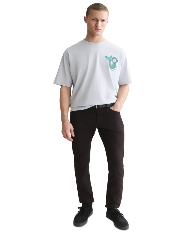 Men's Back Artwork Regular-Fit Short-Sleeve T-Shirt