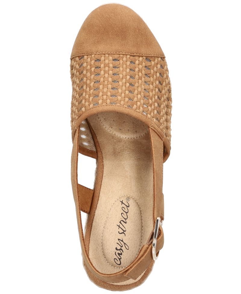 Women's Taffy Buckle Slingback Espadrille Wedges