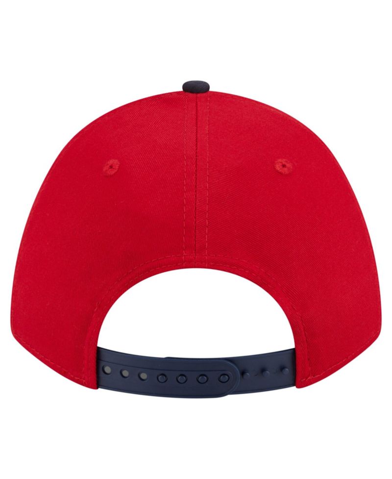 Men's Red/Navy St. Louis Cardinals Arch 9FORTY A-Frame M-Crown Adjustable Hat