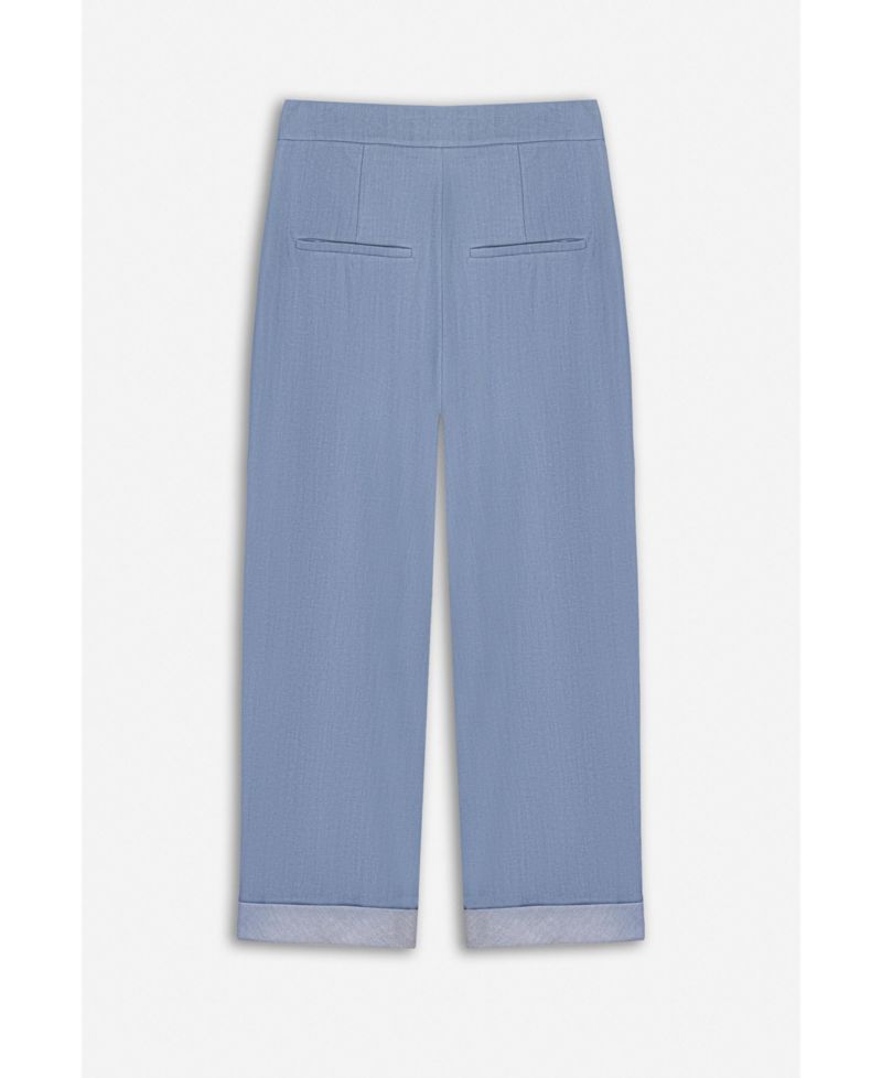 Women's Tie Detail Pleated Trousers