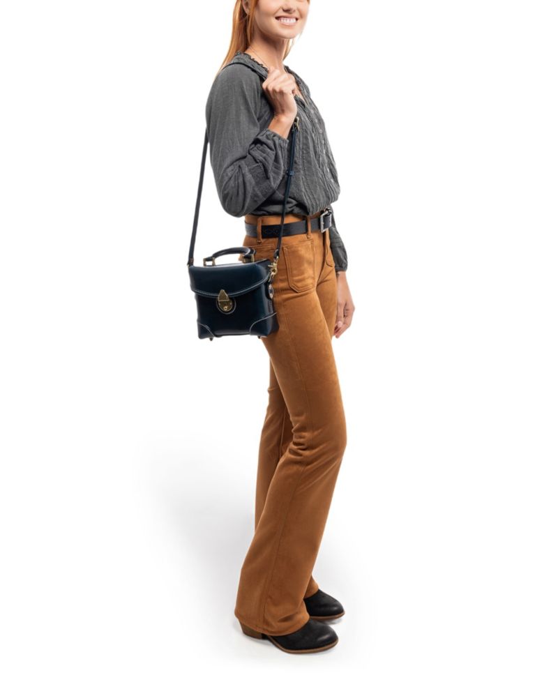 Azalea Vintage Box Crossbody Bag