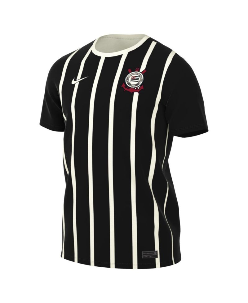 Men's Black Corinthians 2026 Home Replica Jersey