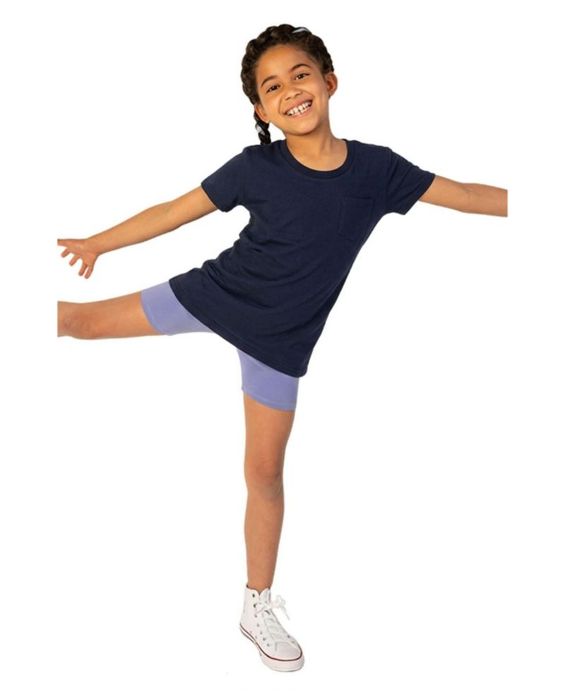 Girls 3pk Fair Trade Organic Cotton Extended Length Tees