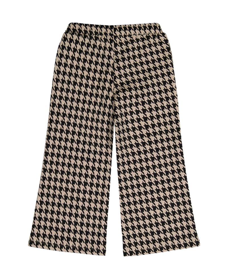 Big Girls 6-14 Flare Pants Houndstooth