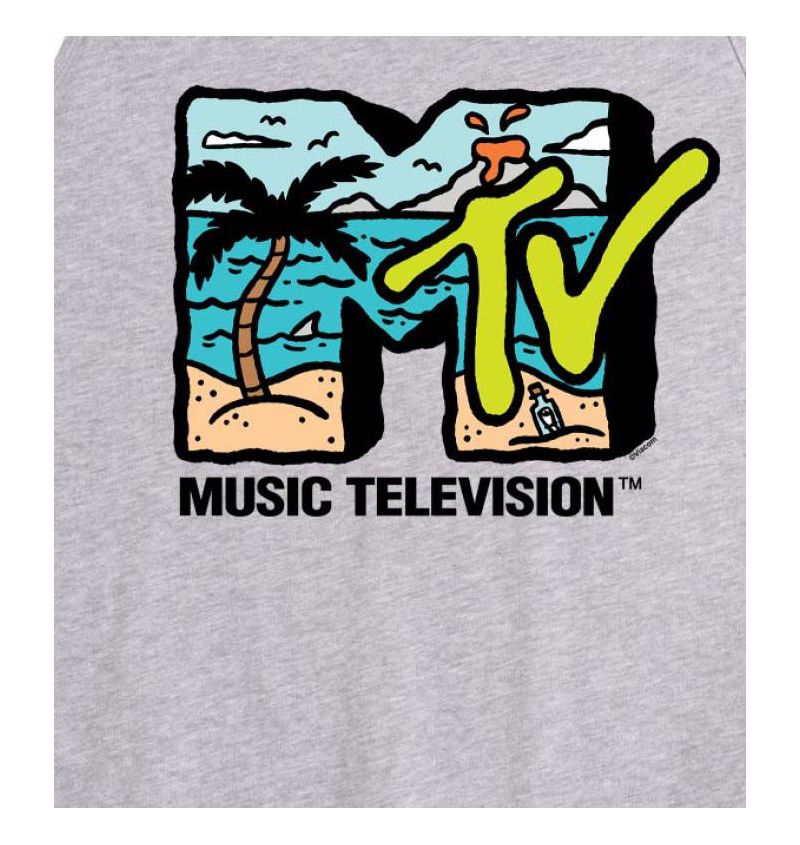 Hybrid Apparel MTV Logo Mens Jersey Tank