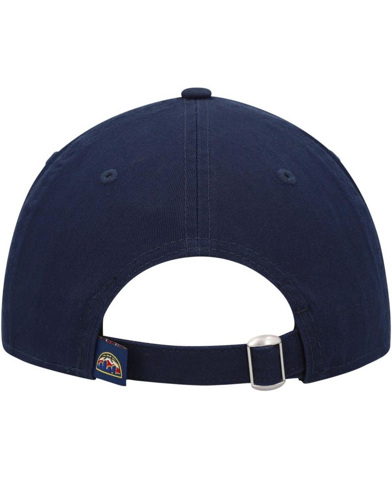 Men's Navy Denver Nuggets Team 2.0 9TWENTY Adjustable Hat