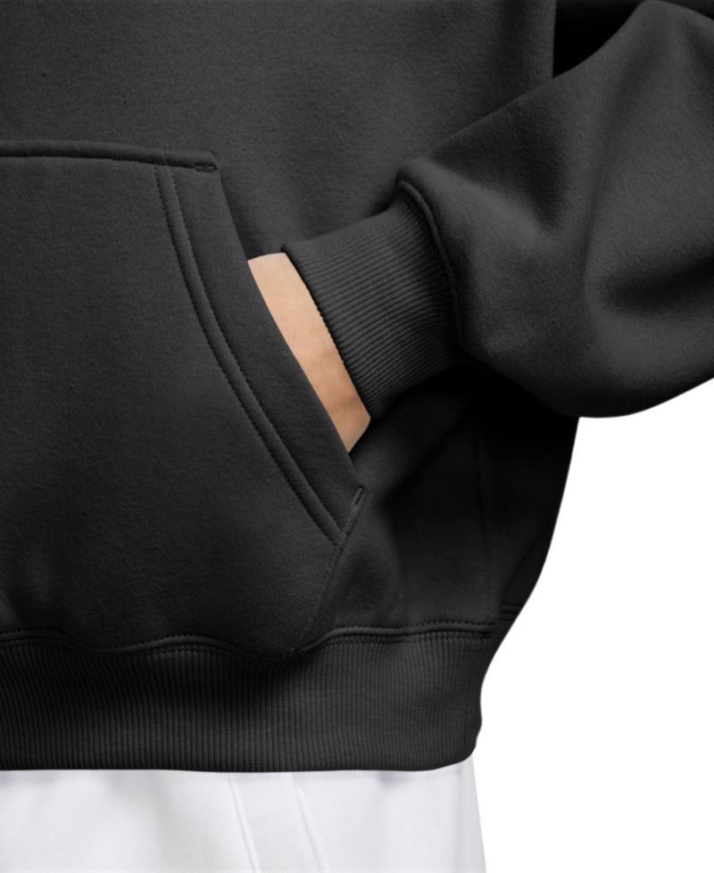 Girls' 7-16 Sportswear Studio Fleece Oversized Quarter-Zip Sweatshirt