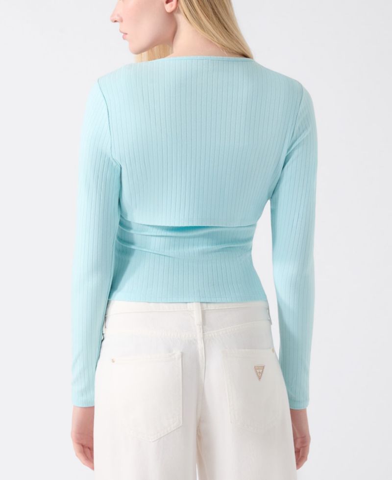 Women's Wren Cutout Long-Sleeve Knit Top