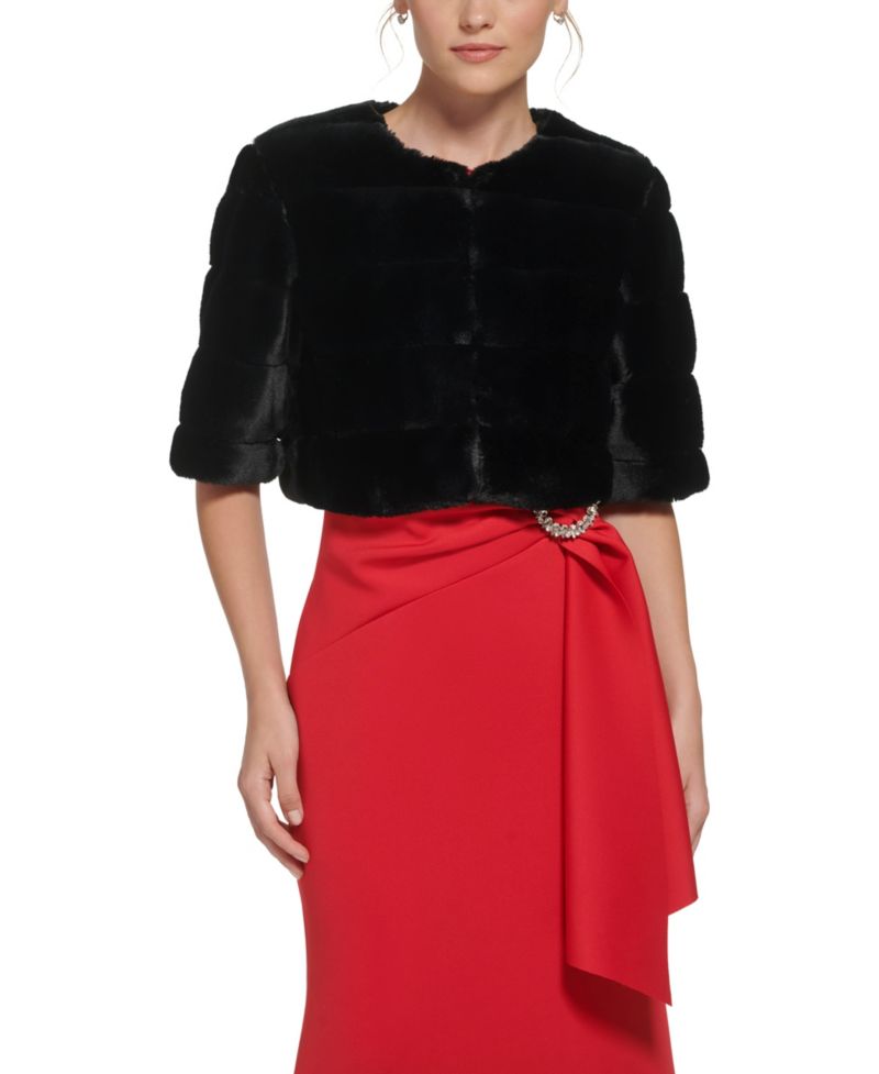 Women's Furbie Faux Fur Cropped Jacket