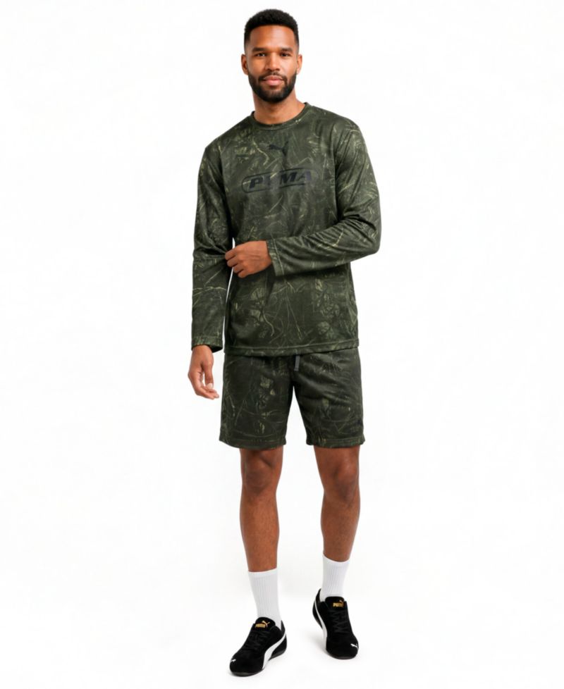 Men's Graphic Crewneck Jersey T-Shirt