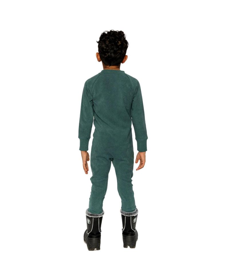 Baby Unisex 6M TO 24M One Piece Thermal Underwear Sage