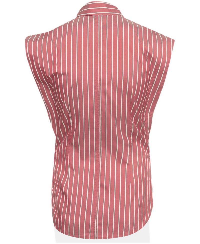 Women's Striped Silk Enza Shirt