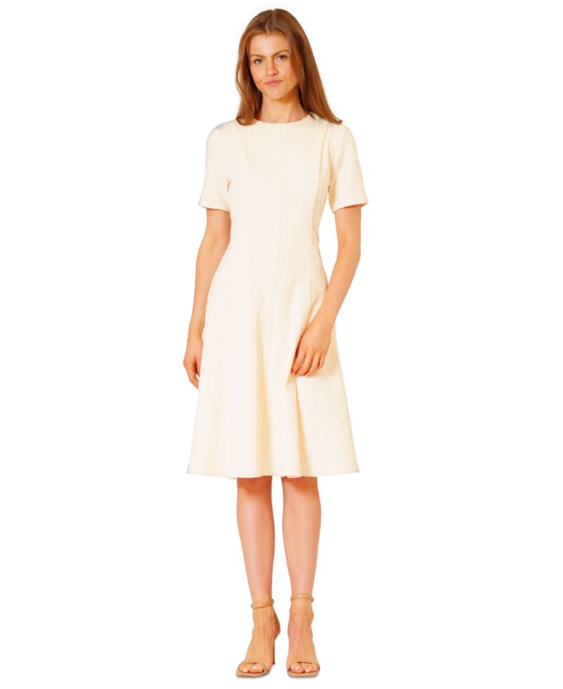 Women's Short-Sleeve Knit Dress
