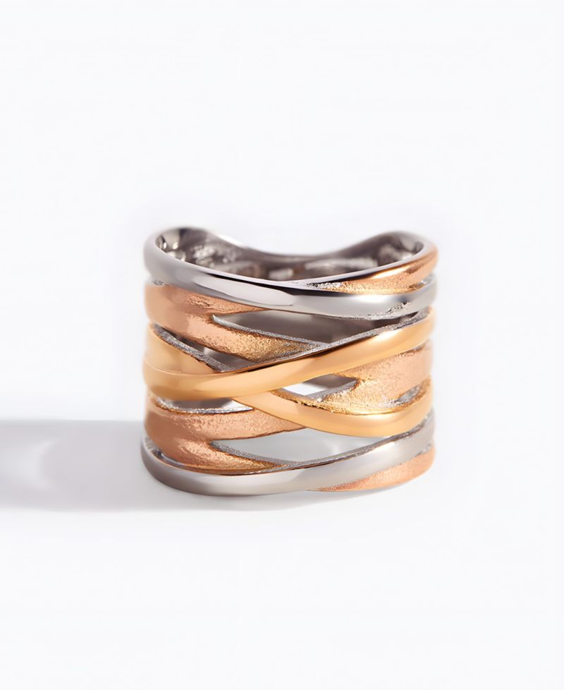 Wire Wrap Statement Ring