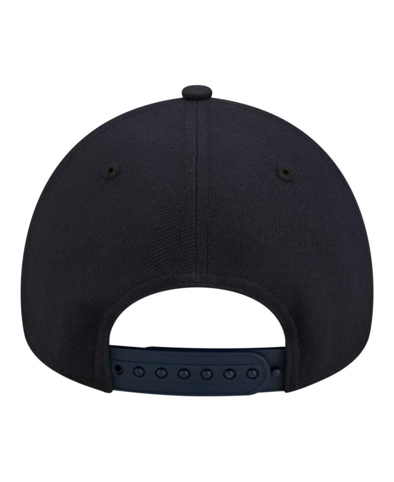 Big Boys and Girls Navy Cleveland Guardians 9FORTY A-Frame Adjustable Hat