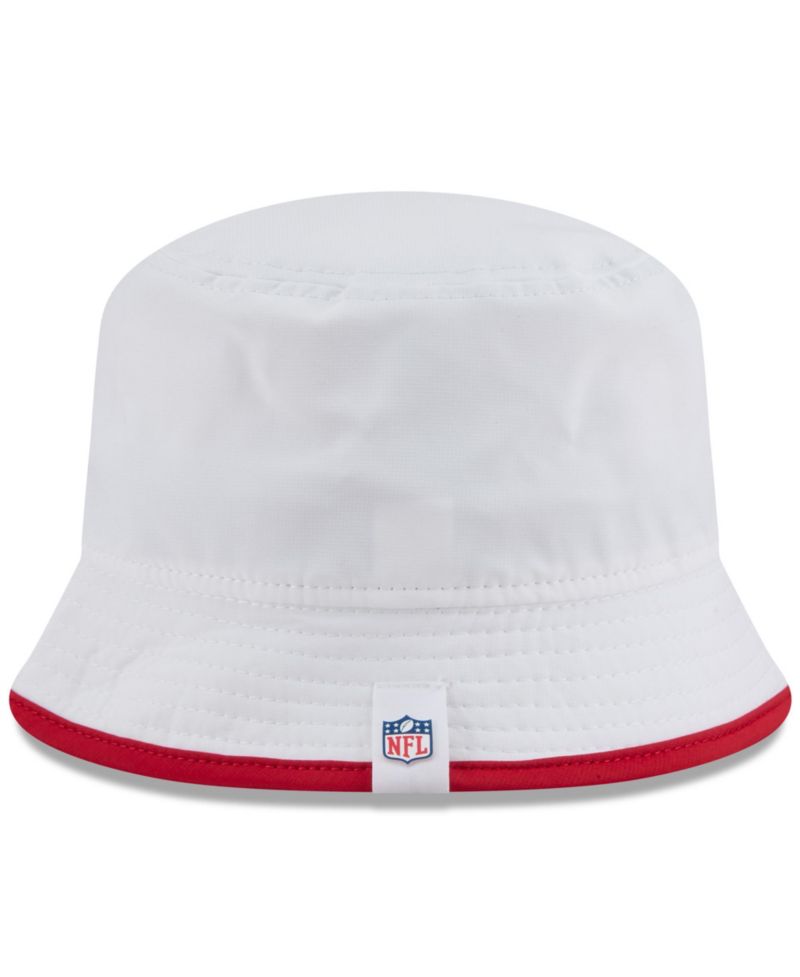 Men's White San Francisco 49ers 2025 NFL Training Camp Stretch Bucket Hat