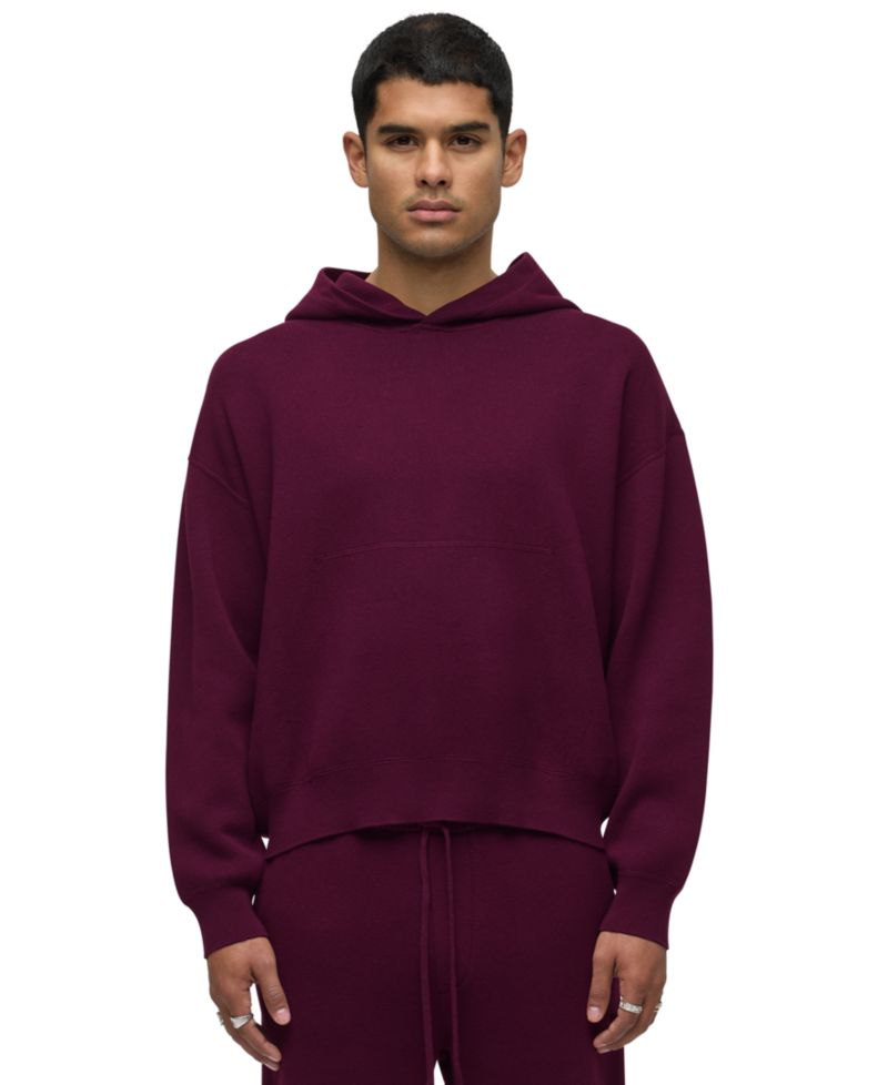 Men's Double Knit Pullover Hoodie