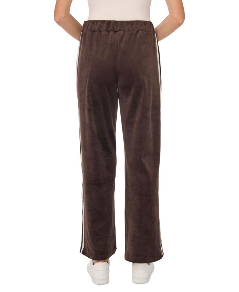 Women's Pull-On Wide-Leg Velvet Pants