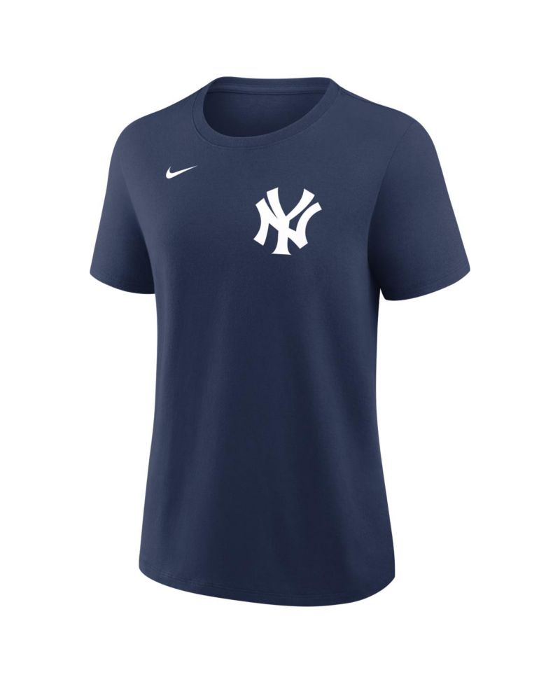Women's Aaron Judge Navy New York Yankees Name & Number T-Shirt
