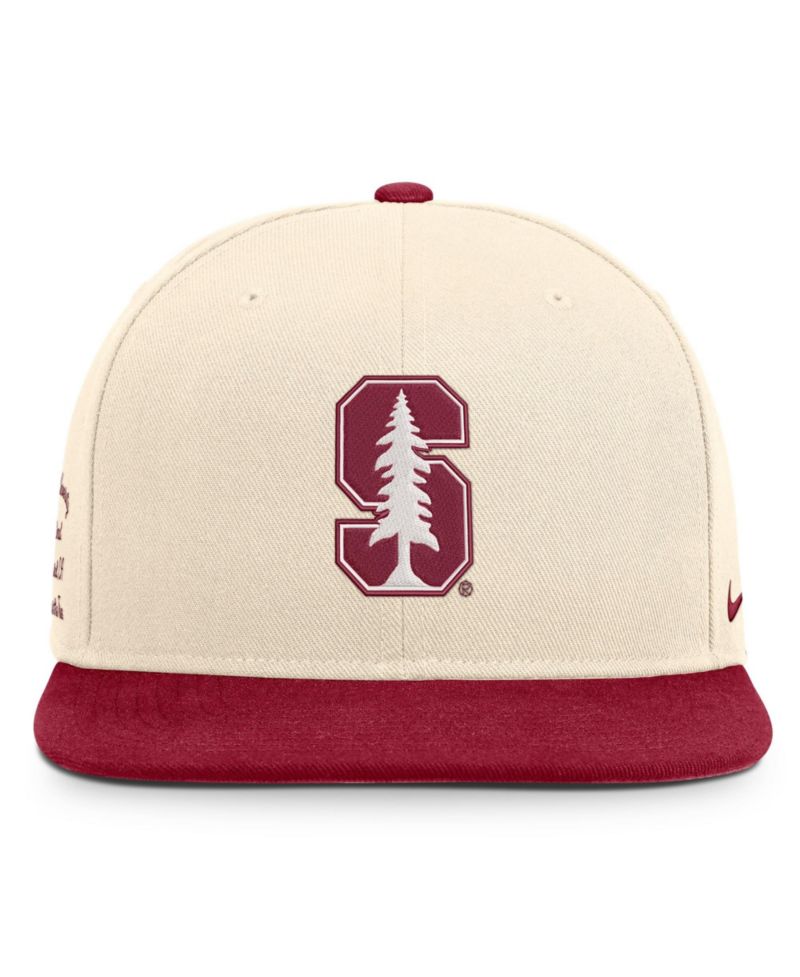 Men's and Women's Natural/Cardinal Stanford Cardinal Campus Prep snapback Hat