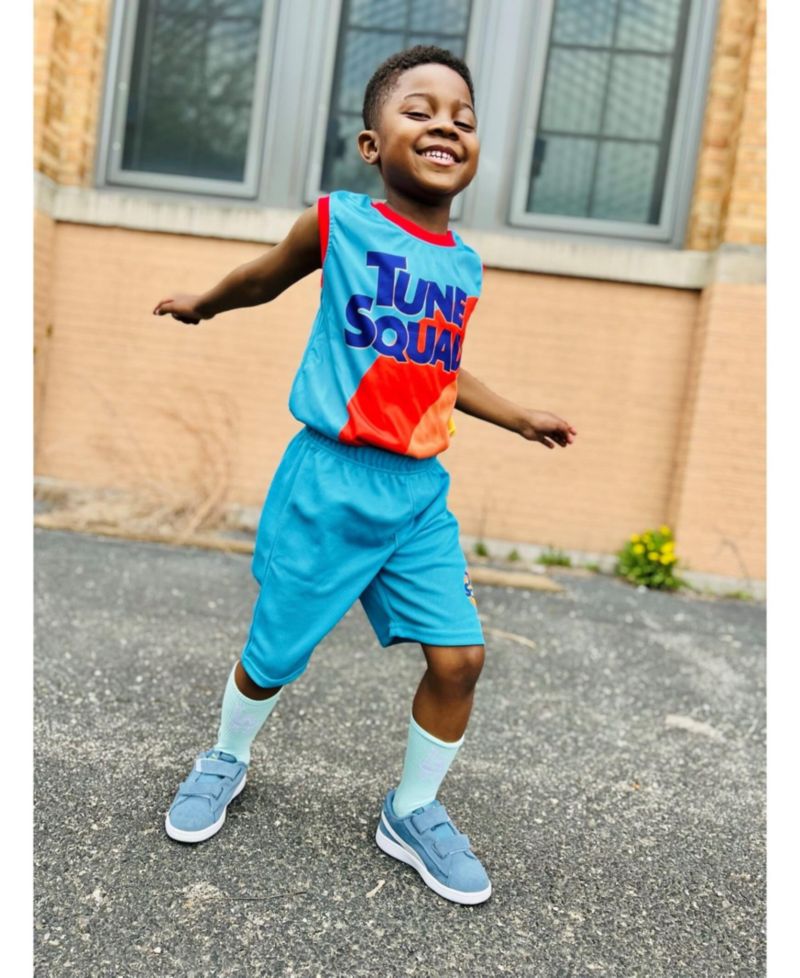 Boys Looney Tunes Athletic Tank Top Mesh Shorts