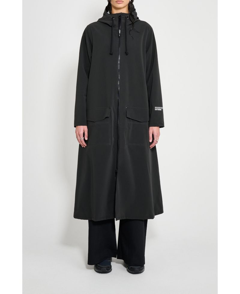 Women's Mosebacke Long Patch Matte Raincoat