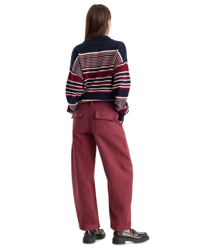 Women's Vintage Mid-Rise Barrel Ankle Jeans