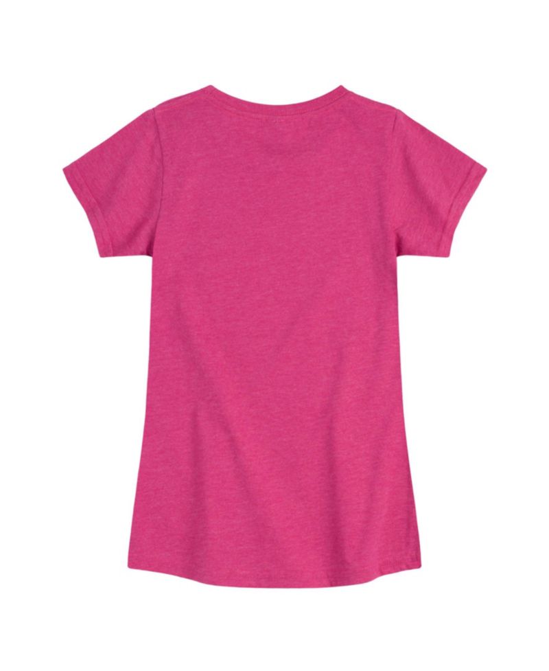 Big Girls Logo Palm Trees Graphic Short Sleeve T-Shirt