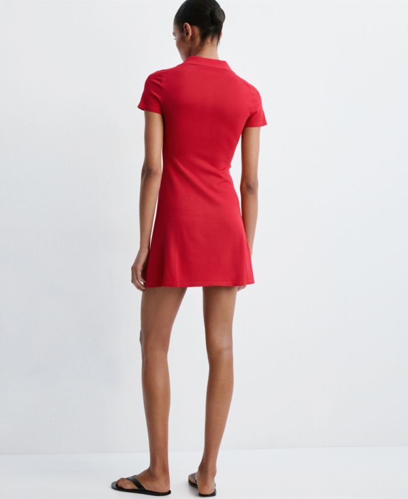 Women's Polo A-Line Mini Dress
