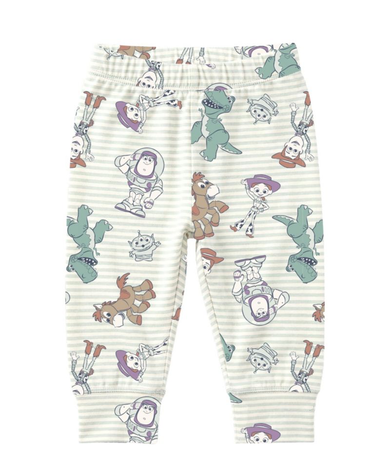 Baby Boys' Toy Story Short-Sleeve Bodysuit, Pants and Beanie, 3-Piece Set