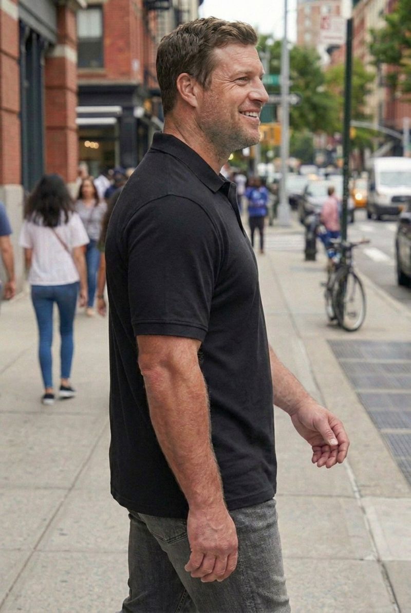 Men's Shrink-Less Classic Cotton Polo Shirt