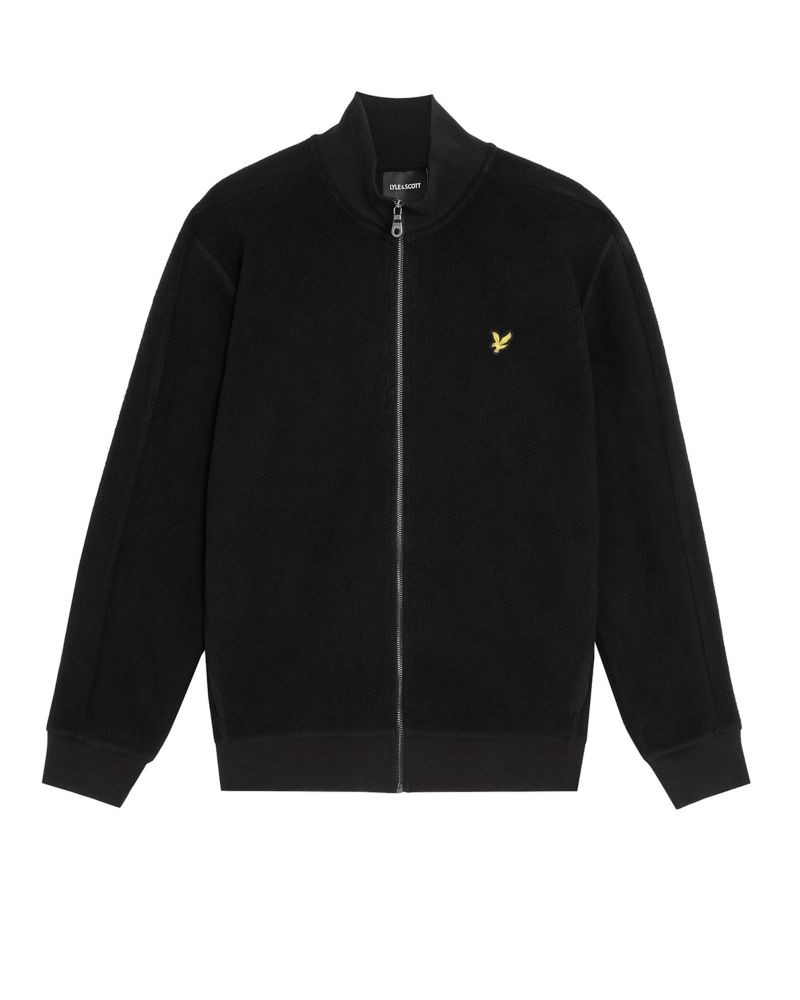 Men's Long Sleeve Polar Fleece Track Jacket