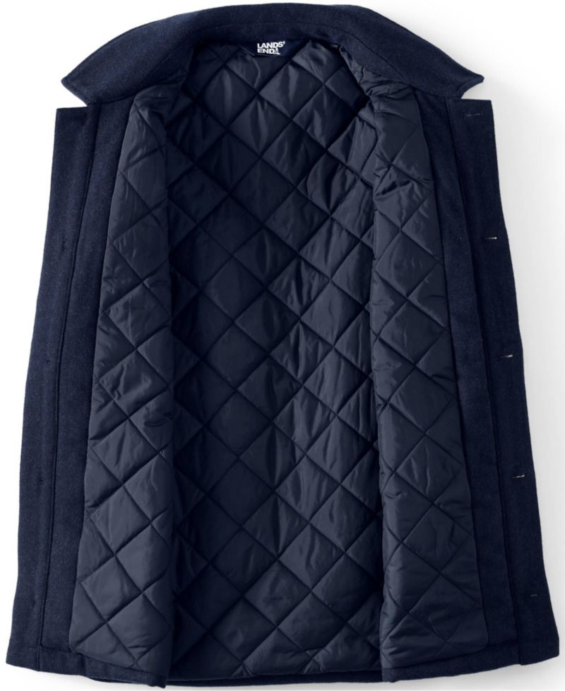 Men's Wool Blend Shirt Jacket