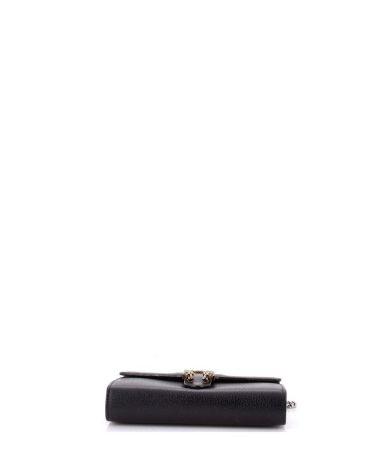 Small Dionysus Web Chain Wallet Leather