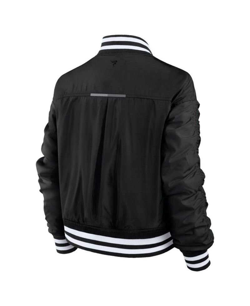 Women's Black Pittsburgh Steelers Elements Wave Full-Snap Jacket