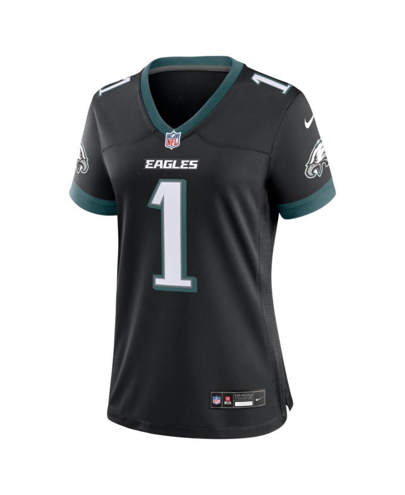 Women's Jalen Hurts Black Philadelphia Eagles Alternate Game Jersey
