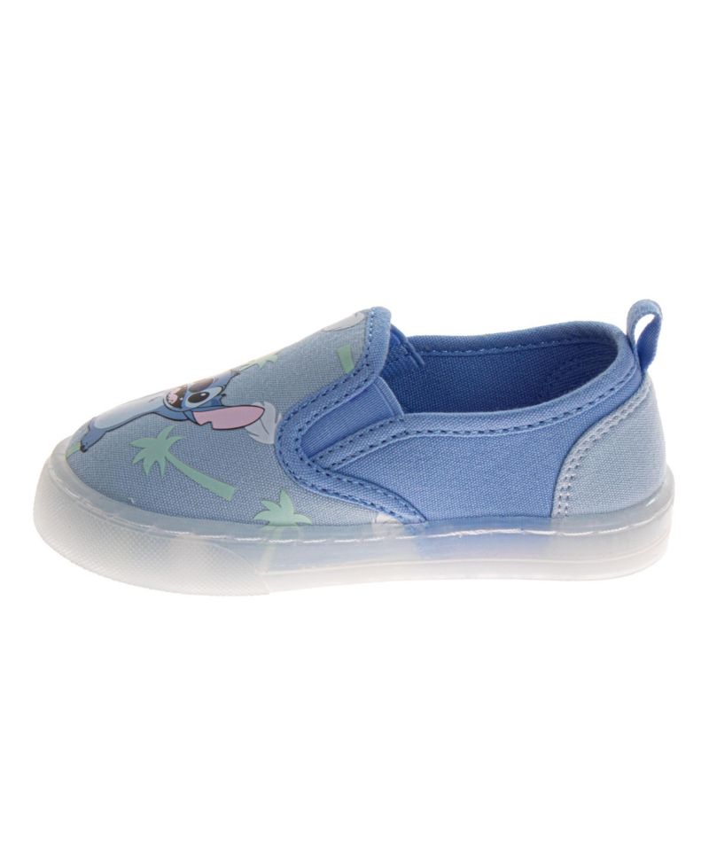 Big Girls Lilo and Stitch Girls Shoes, Girls Slip- On, Canvas Shoes - Kids Loafers