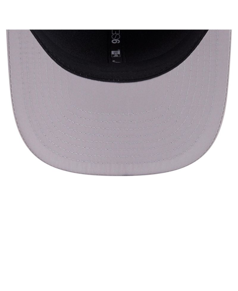 Men's Gray New York Yankees Laser Perforated 9SEVENTY Adjustable Hat