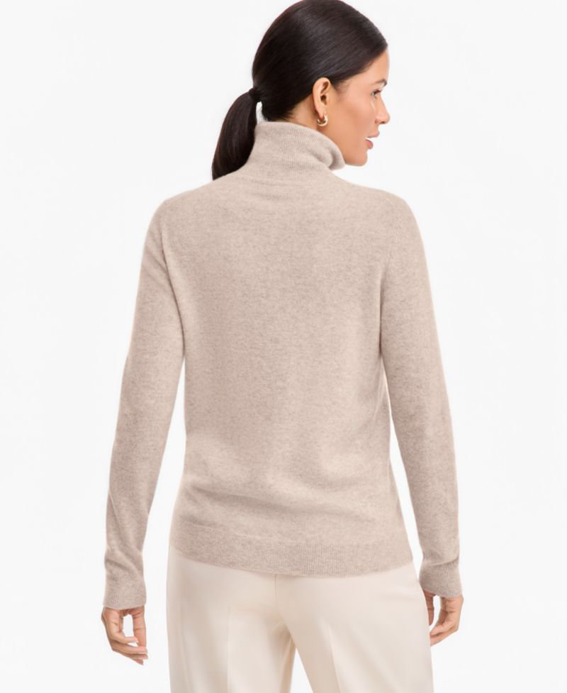Petite Cashmere Turtleneck Sweater