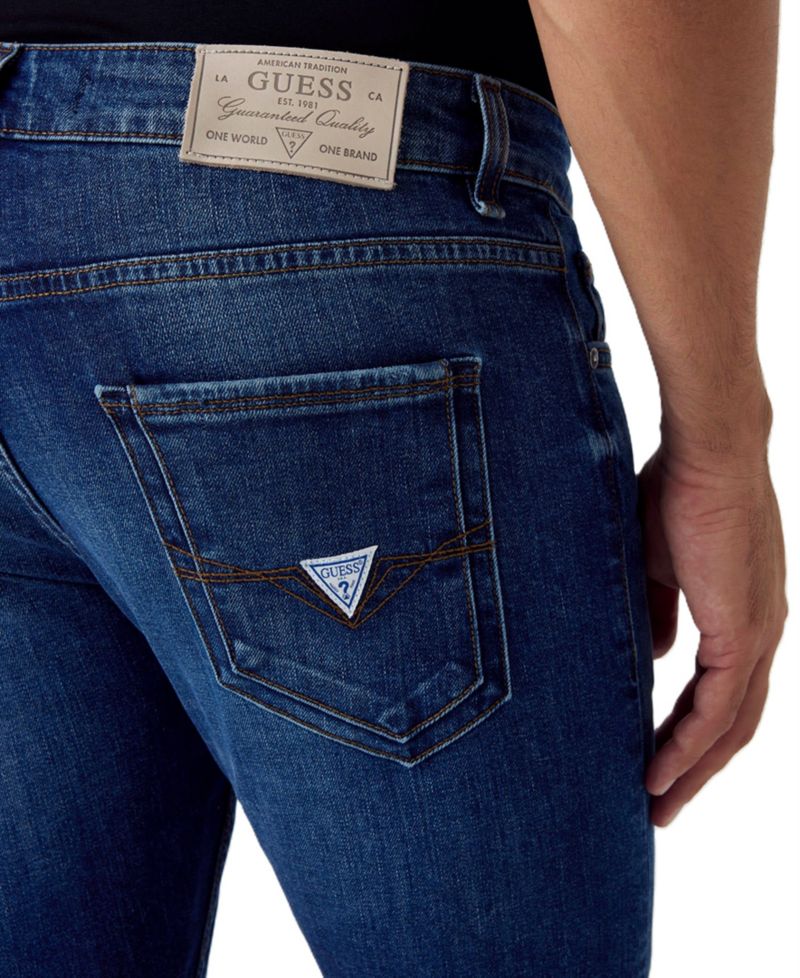 Men's Miami Slim-Fit Dark-Wash Jeans