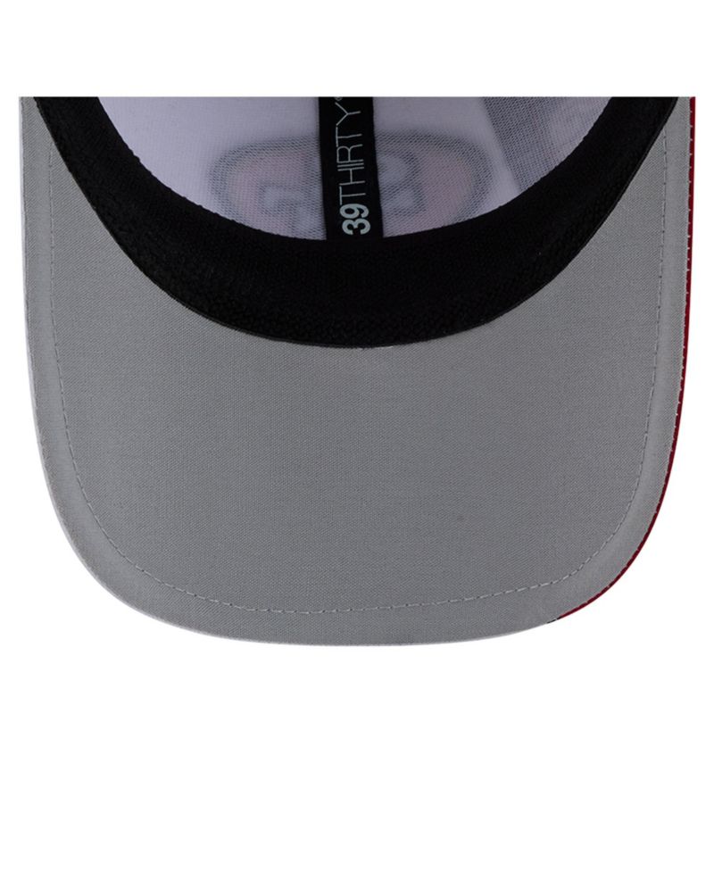 Men's White/Scarlet San Francisco 49ers Dash 39THIRTY Flex Hat