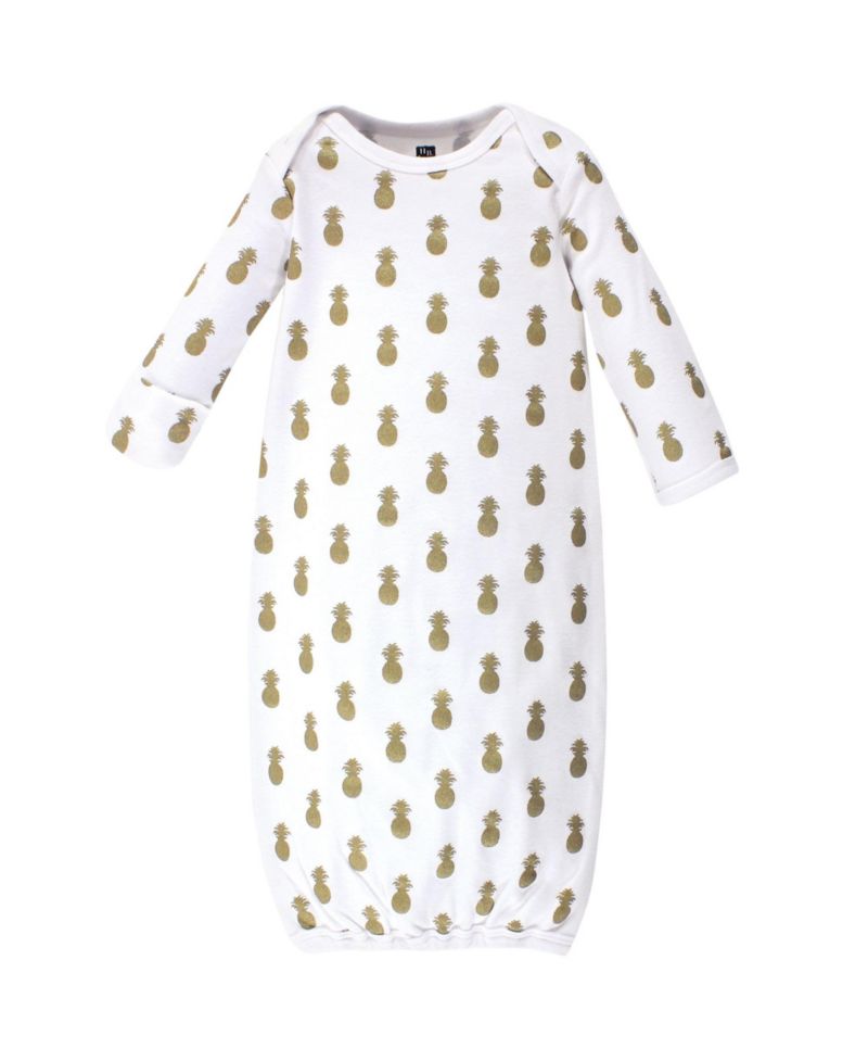 Baby Girls Hudson 4Pk Interlock Gowns