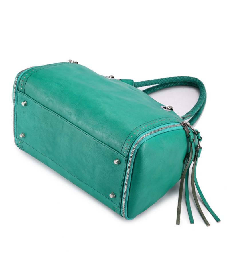 Lily Small Leather Satchel Bag