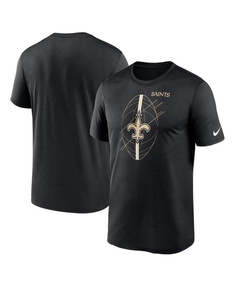 Men's Black New Orleans Saints Legend Icon Performance T-shirt
