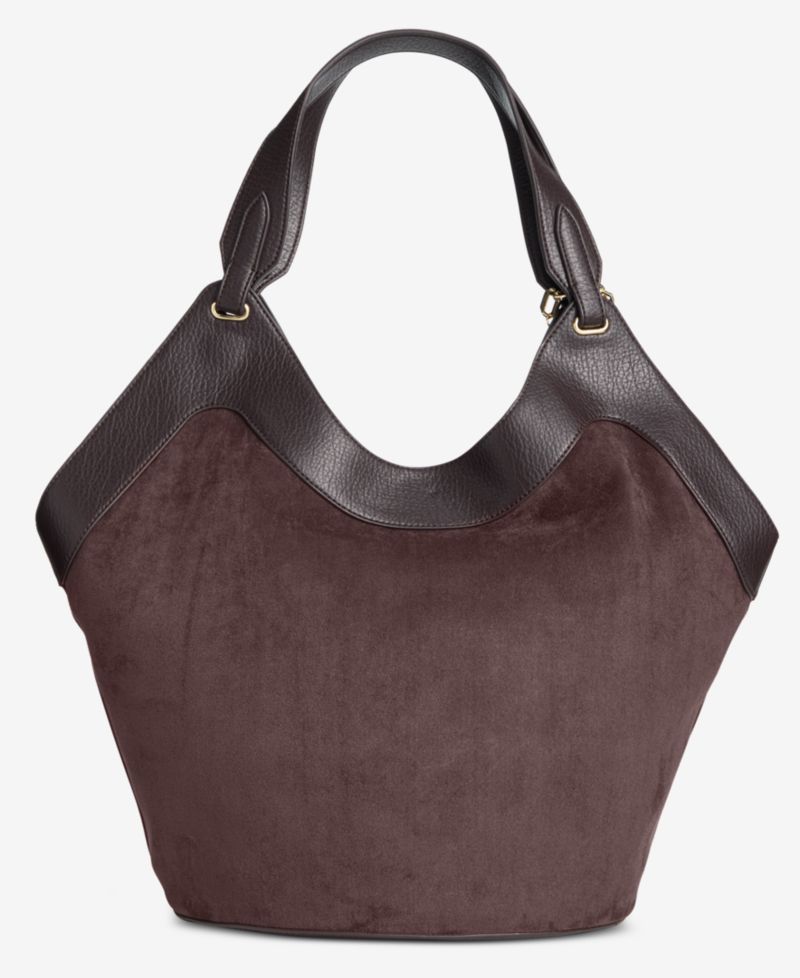 Gihsell Suede Tote
