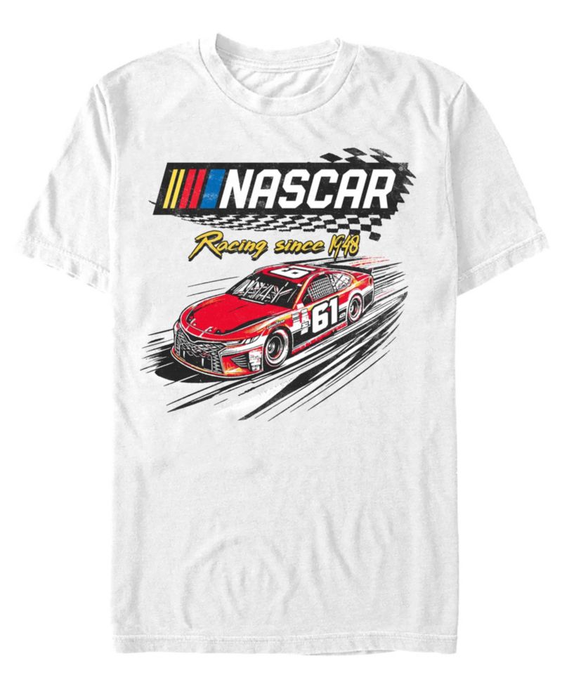Men's Nascar Racing 1948 No. 61 Stock Car Graphic T-Shirt