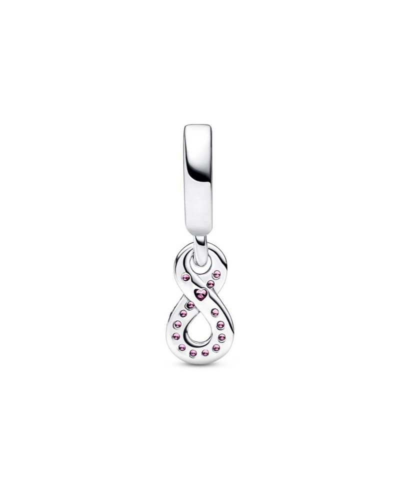 Crystals Sparkling Infinity Dangle Charm